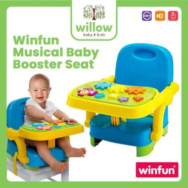 Kursi Makan Bayi - Winfun Musical Baby Booster Seat