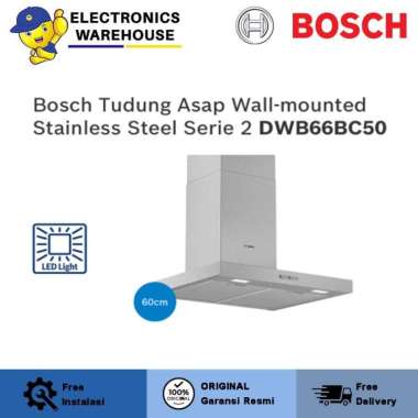 Bosch Cooker Hood Wall Mounted Tudung Asap 60 cm DWB66BC50