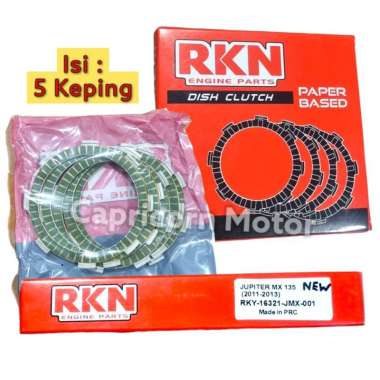 Plat Kampas Kopling JUPITER MX NEW 2011 - 2013 RKN Paper Based