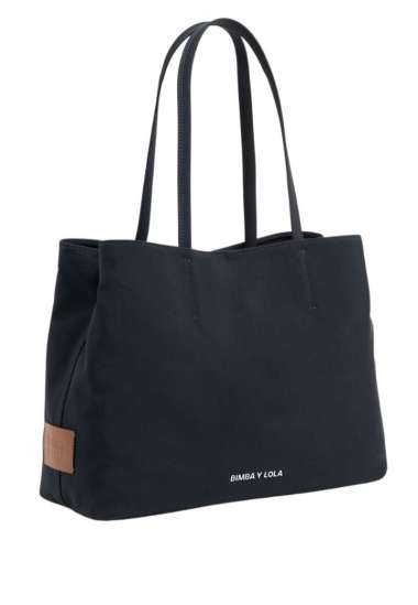 Large Midnight Nylon Chihuahua Shopper Bag