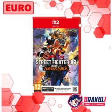 Nintendo Switch 2 / NS2 Game Key Card Street Fighter 6 Years 1-2 Fighters Edition (Euro/English)