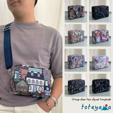 Boxy Pouch, Motif Tegel Kuno