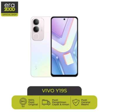 Era 2000 - Vivo Y19S Garansi resmi 4/128 Silver