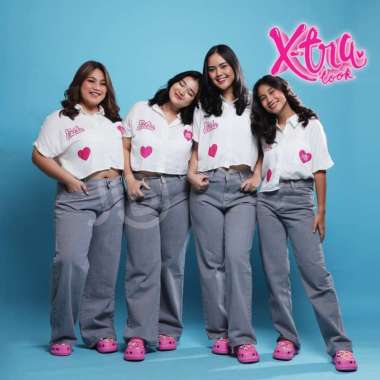 JIBI - Chic Culottes Jeans - Grey - Kulot Jeans 33