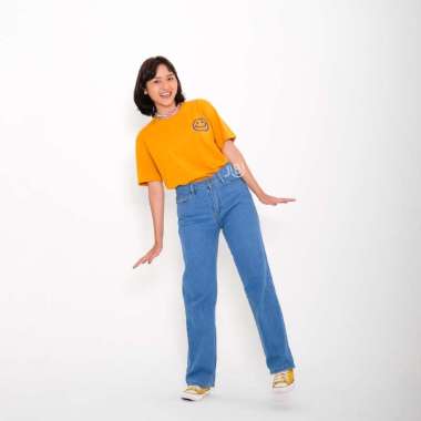 JIBI - Chic Culottes Jeans - Medium Blue - Kulot Jeans 33