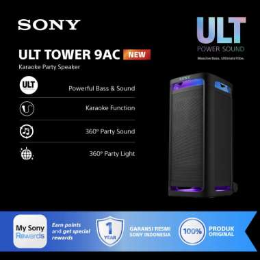 SONY ULT TOWER 9AC Karaoke Party Speaker / SRS-ULT1900AC / SRS-ULT900