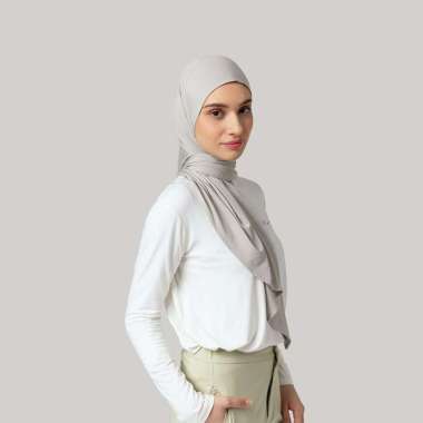 Kami AirForm Long Scarf Hijab Wanita Semua Ukuran Oat
