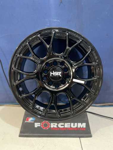 Velg Mobil R16 untuk Wuling Binguo - Pelek Ring 16 tipe RAI S5 warna Radiant Black