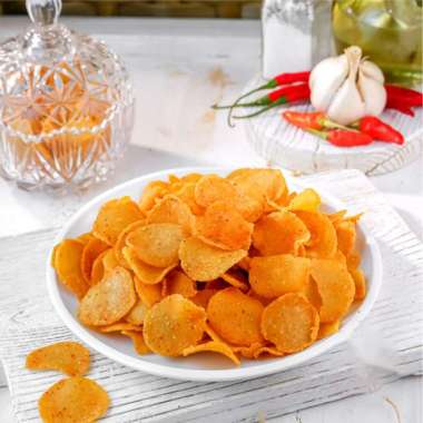 Keripik Moring Morang Moreng Snack - Cimol Kering 1Kg Original
