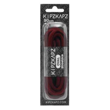 KIPZKAPZ OSP9 Tali Sepatu Oval / Oval Shoelace [6mm] OSP9 - 90CM RED MAROON