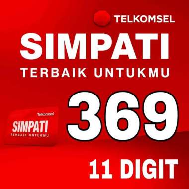 Kartu Perdana Cantik simpati Nomor Cantik simpati Nomor Cantik Telkomsel Prabayar 11 digit 369 0813
