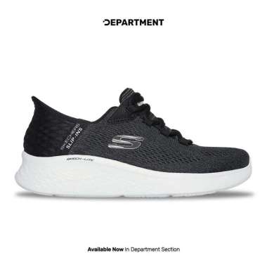 Sepatu Sneakers Wanita SKECHERS LITE PRO NATURAL BEAUTY 150012BKW ORIGINAL 37