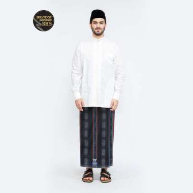 Sarung BHS Classic Gold Motif C44 DKA SJ Hitam Coklat