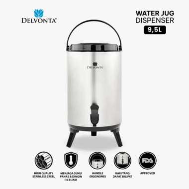 DELVONTA WATER JUG DISPENSER DWJ 1000 9.5L 11.8L 13.8L FOODGRADE SNI DIJAMIN PUAS TEBAL ORIGINAL RES