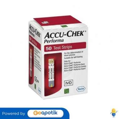ACCU-CHEK PERFORMA STRIP GULA DARAH 50 PCS
