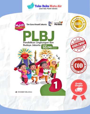 BEST SELLER PLBJ KELAS 1 2 3 4 5 6 SD KURIKULUM MERDEKA MULOK ERLANGGA KELAS 2