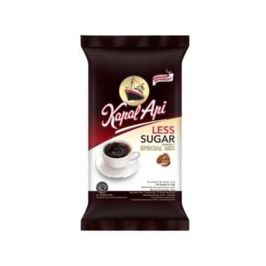 Promo Harga Kapal Api Special Mix Less Sugar per 10 sachet 21 gr - Blibli