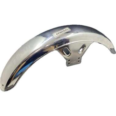 SPAKBOR DEPAN RX KING CHROME BESI KNZ FRONT FENDER