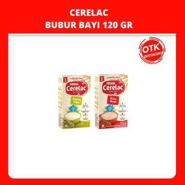 NESTLE BUBUR CERELAC SEREAL BAYI 120GR beras merah
