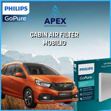 PHILIPS GOPURE CABIN AIR FILTER / FILTER AC HONDA MOBILIO