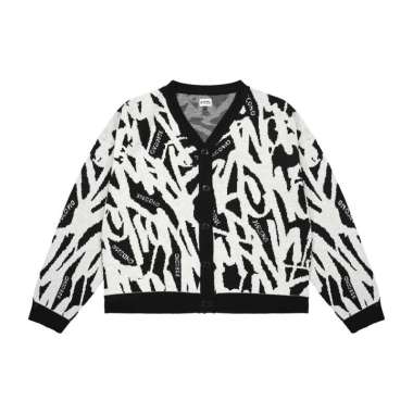 3Second Men's Cardigan Jacket Regular Fit Acrylic Abstract OL-030925 L-XL