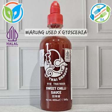 Thai Dragon Sriracha 455ml HALAL MUI Hot Chilli | Chilli Mayo | Sweet Chilli Sauce Sweet Chilli Sauc