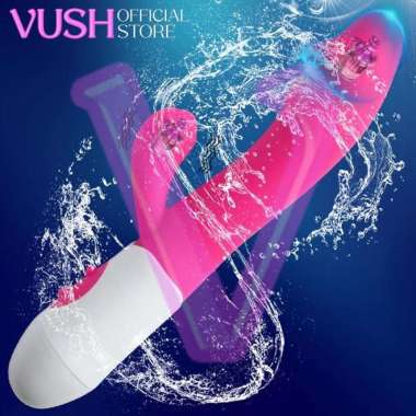 Vibratoer Alat Pijatan Otomatis Elektrik Pijat Area Tubuh Wanita Bahan Silikone Berkualitas