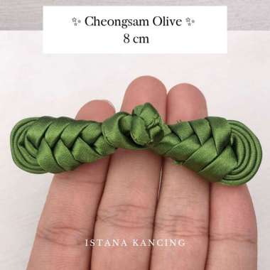 Kancing Cheongsam Satin Premium | Kancing Shanghai | Kancing Qipao | Kancing Cina | Istana Kancing O