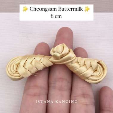 Kancing Cheongsam Satin Premium | Kancing Shanghai | Kancing Qipao | Kancing Cina | Istana Kancing B