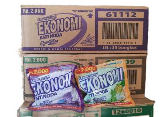 SABUN EKONOMI 500K, 1 DUS ISI 30 PCS