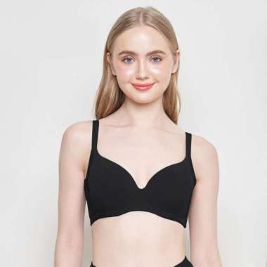 Pierre Cardin Bra Perfect Colours Full Coverage Cup C 602-62362C 36C/080 Black