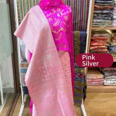 Songket tumtuman tanpa sambung kain tenun asli cantik mewah lembut ls2