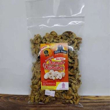 Keripik Jamur Tiram Crispy-Jamur Kancing-Jamur Kuping Renyah Gurih Candi Prima Dieng (Jakarta Timur)