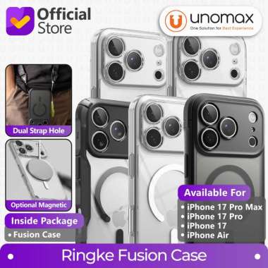 Case iPhone 17 Pro Max / 17 Pro / 17 / iPhone Air Ringke Fusion Hybrid Casing iPhone Air Clear