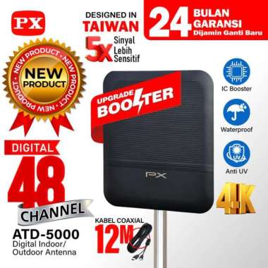 Antena TV Digital Indoor Outdoor Booster Antena TV Digital STB TV Digital Antena Digital DVBT2 4K PX