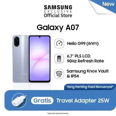 [Super Sale] Samsung Galaxy A07 [6/128GB]