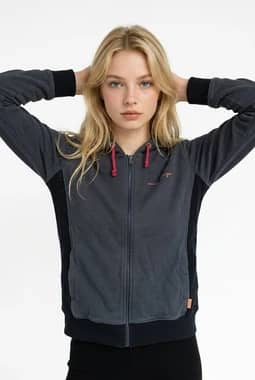 Jaket hoodie Wanita Wave Hoodie Womens