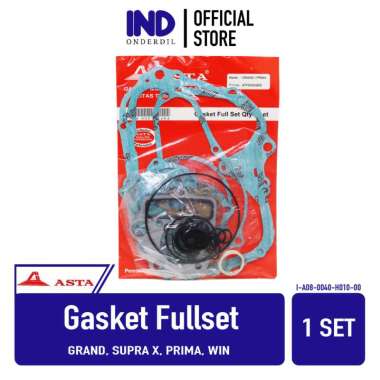 Gasket Perpak-Fullset-Topset Paking-Packing Grand/Win/Prima/Supra X 100 Lama