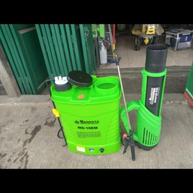 sprayer semprot elektrik mahkota 16em + boster