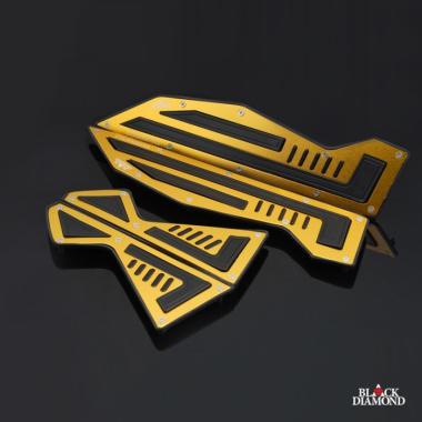 Bordes Footrest Striping Model Black Diamond Nmax Old Gold