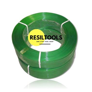 Plastic Strapping Band 11mm Hijau Tali Strap Packing Pet 10 meter