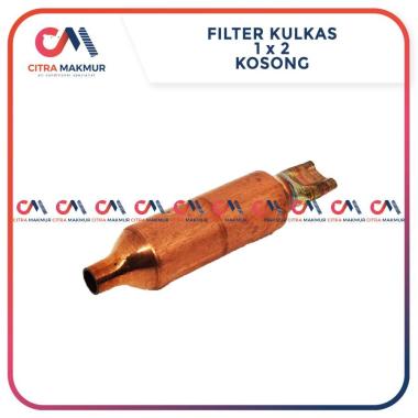 Filter Kosong 1 2 lubang Kulkas AC pipa tembaga 1/4 inci 1 pk