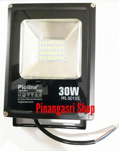 LAMPU LED SOROT 30W / LED FLOOD LIGHT 30 WATT CAHAYA PUTIH / KUNING pioline 30 PTH
