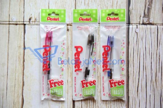 Pensil Mekanik Pentel Techniclick 0.5 mm FREE PENGHAPUS PEREMPUAN