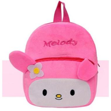 Tas Ransel Anak Karakter Bag Backpack Mini Motif Cartoon Cute Melody Pink