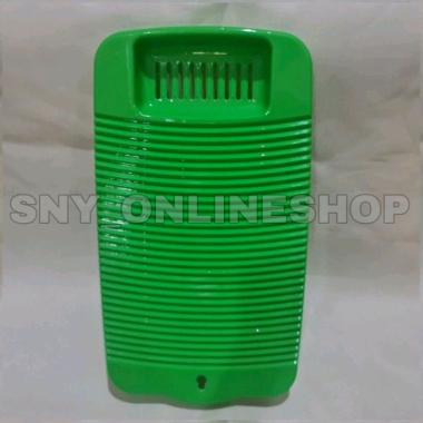Papan Cuci Baju / Penggilasan / Papan Cuci Plastik Debora Hijau