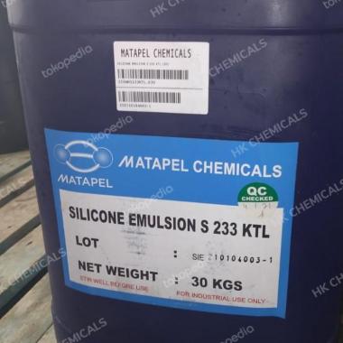 SILIKON EMULSI KONSENTRAT/SILICONE EMULSI 233 KTL 1 KG ORI MATAPEL