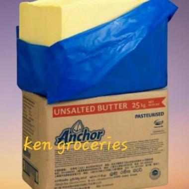 anchor unsalted butter 500gr | butter unsalted anchor - 1kg 1kg