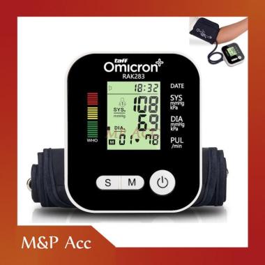 Omicron Pengukur Tekanan Darah Tensi Electronic Blood Pressure Monitor