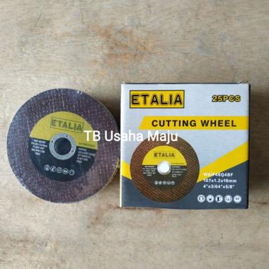 Batu / Mata Gerinda Grenda Potong Cutting Wheel 4 Inch 1 Kotak 25 Pcs